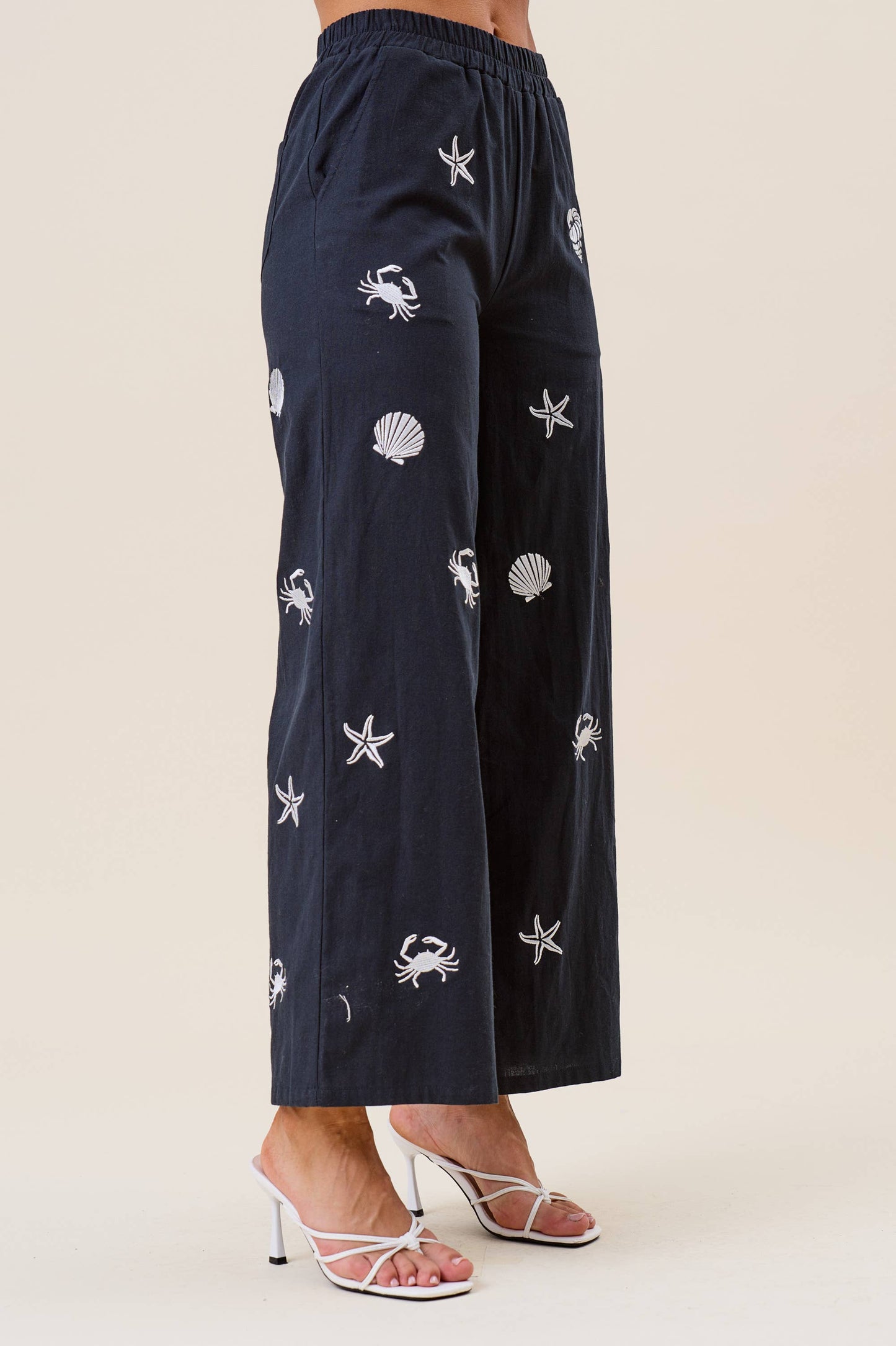 Embroidered pants