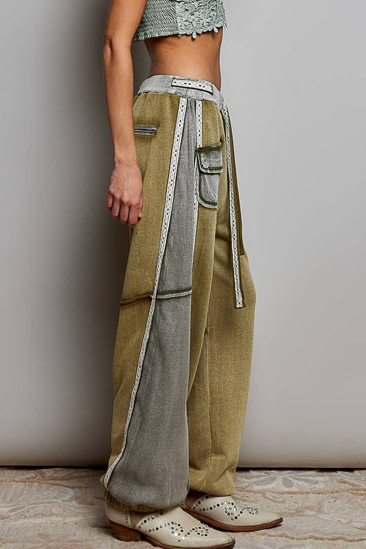 Vintage Washing Jogger Pants