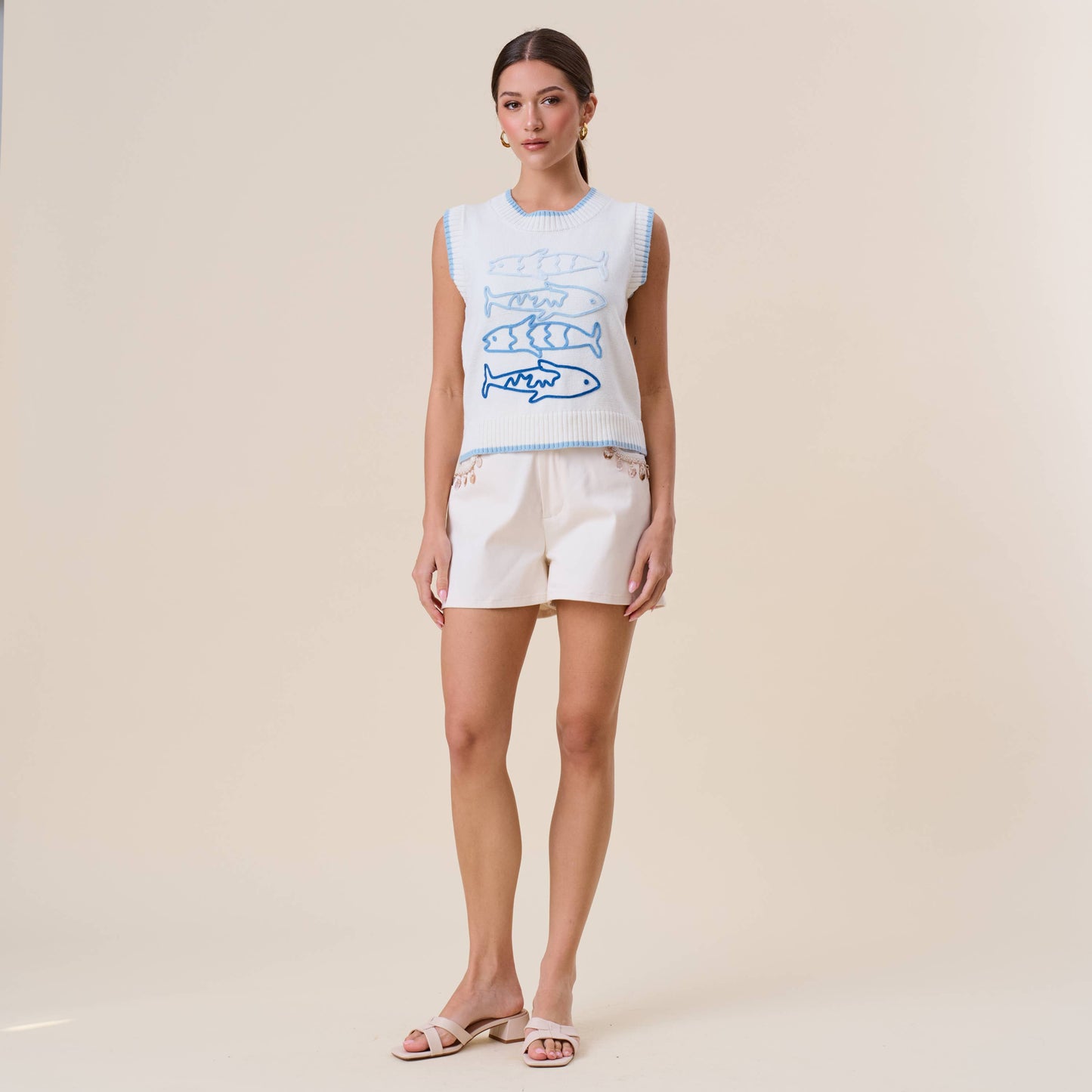 Sardine embroidered sweater