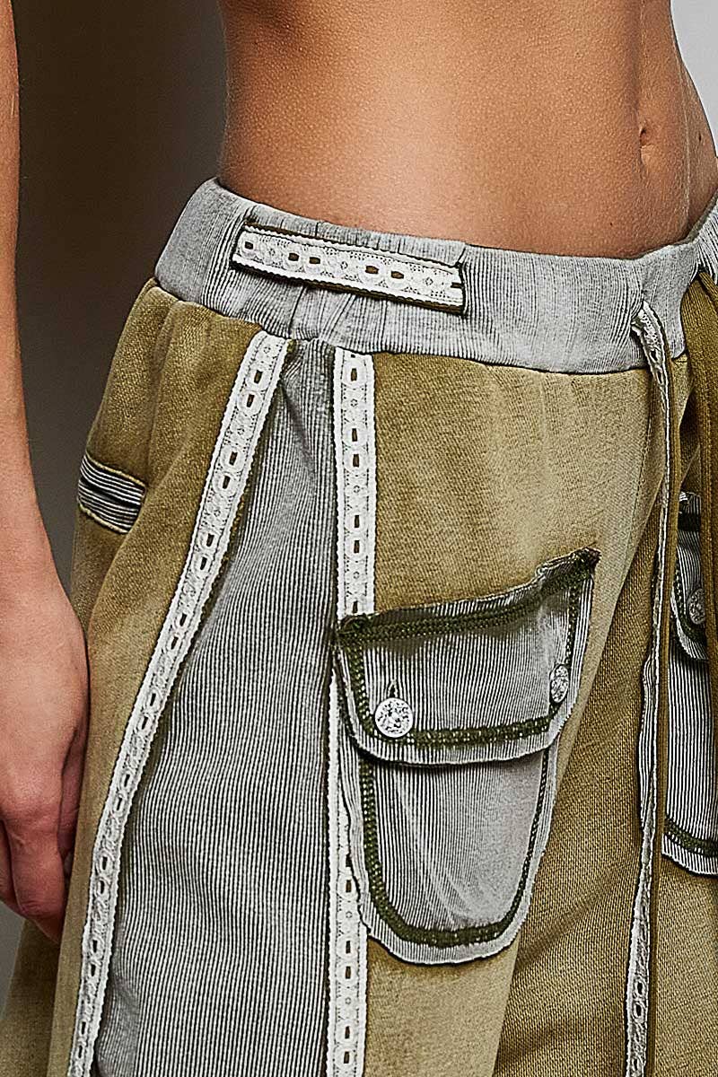 Vintage Washing Jogger Pants