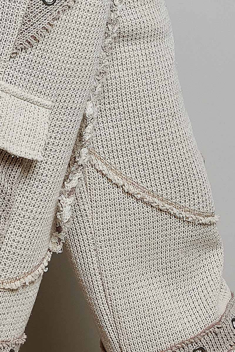 Stud Stitch High Rise Jogger Pants