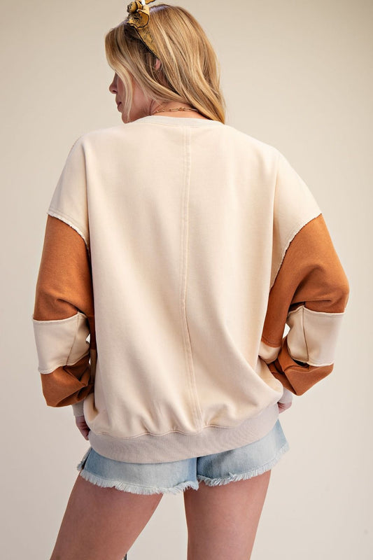 game day patch pullover
