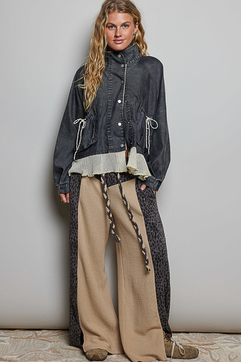 Woven Tencel Jacket