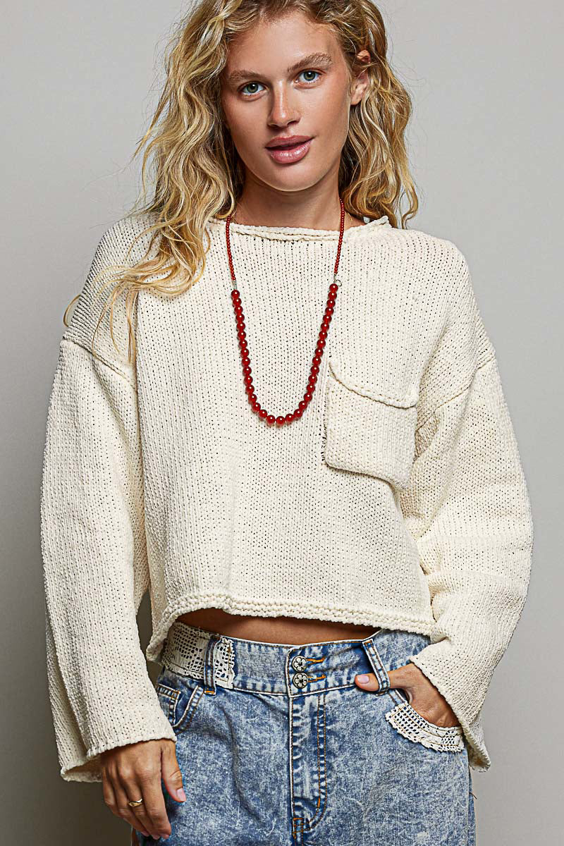 Knit Sweater Cream
