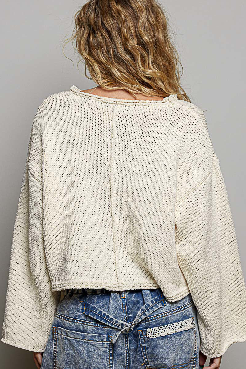 Knit Sweater Cream