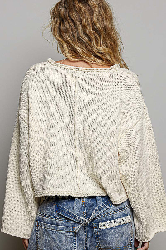 Knit Sweater Cream