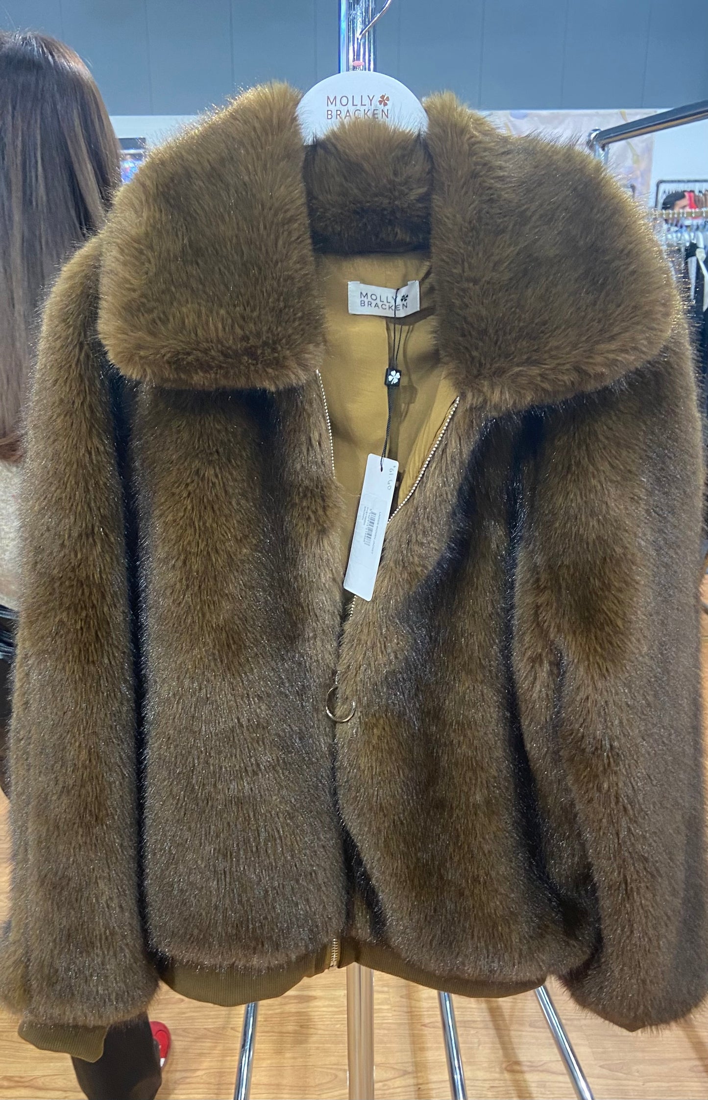 Molly Fur jacket Brown