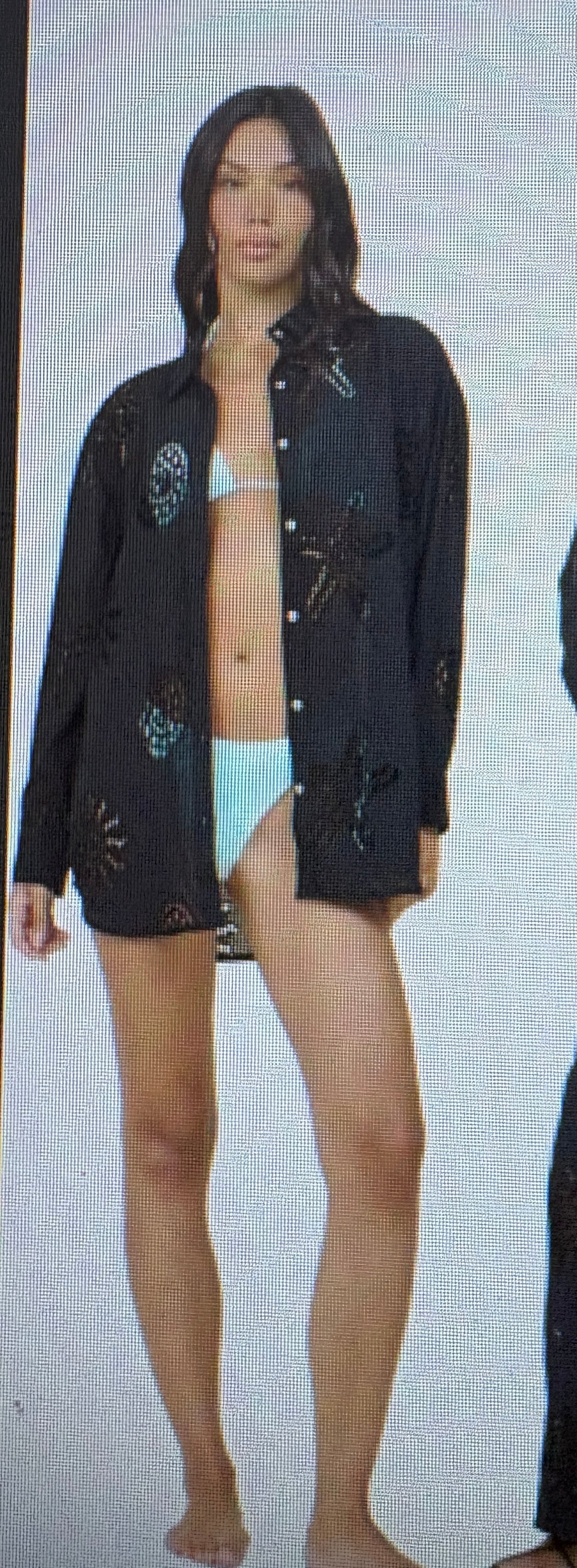 Eyelit ocean Button Down