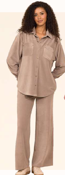 Luxe Cord Pants Cocoa