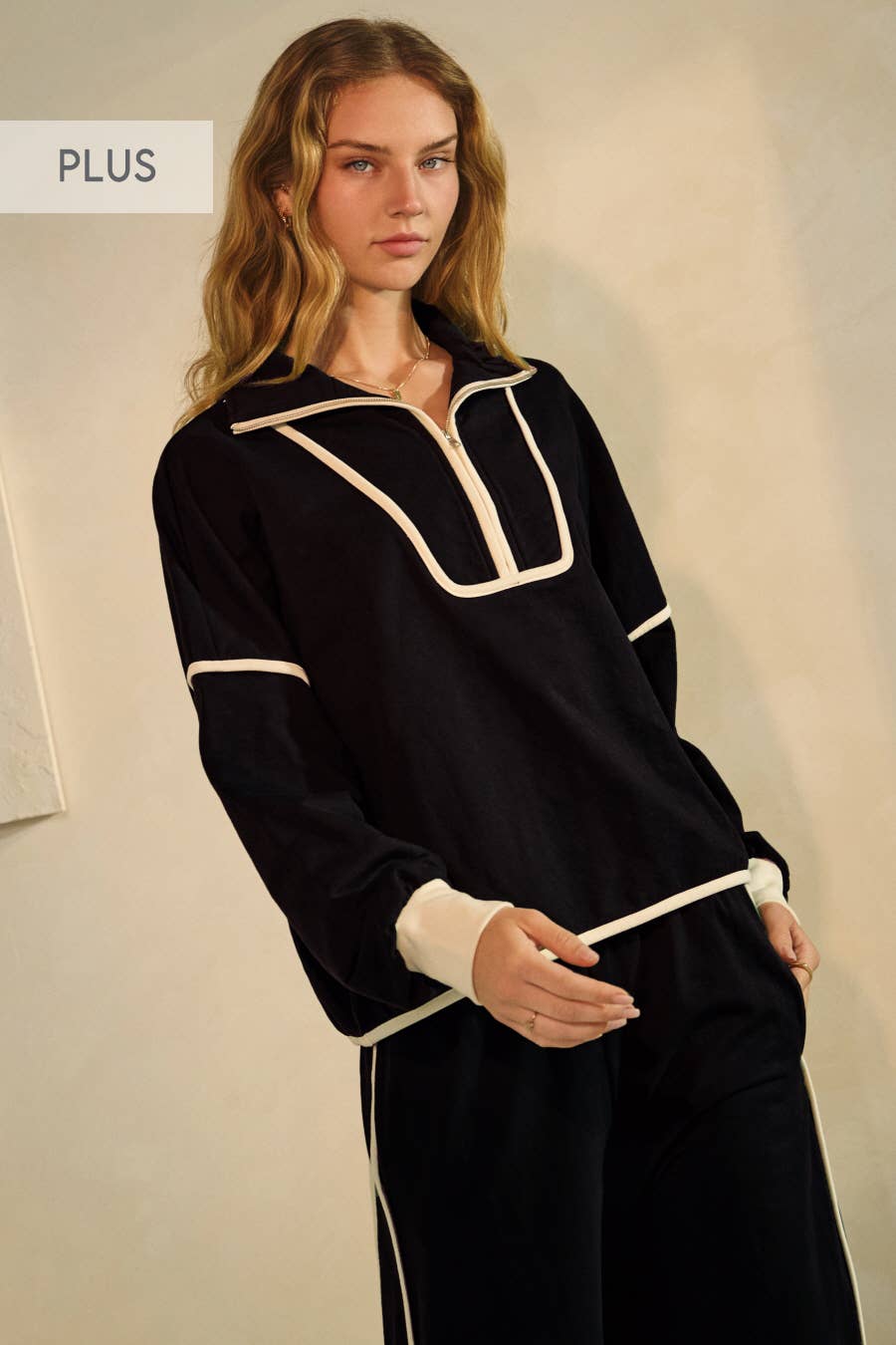 Plus French Terry Pullover