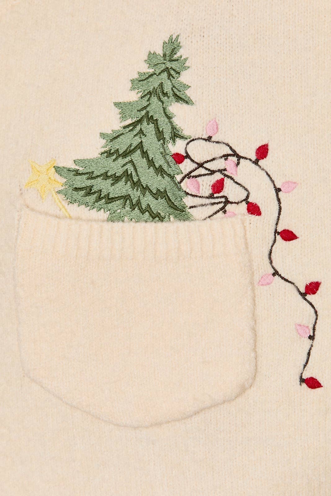 Christmas Tree Pocket Sweater