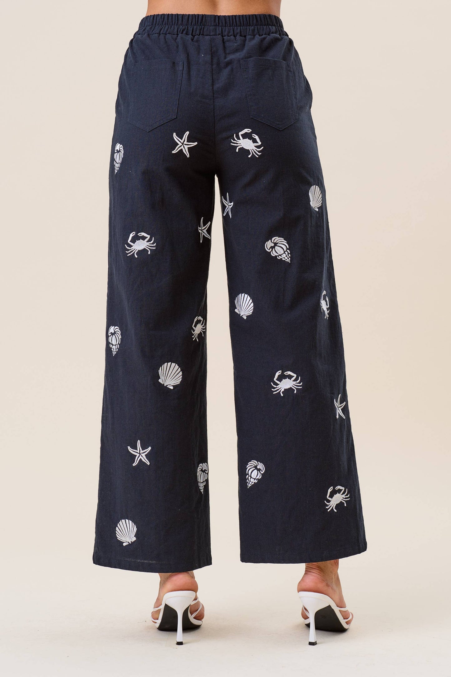 Embroidered pants