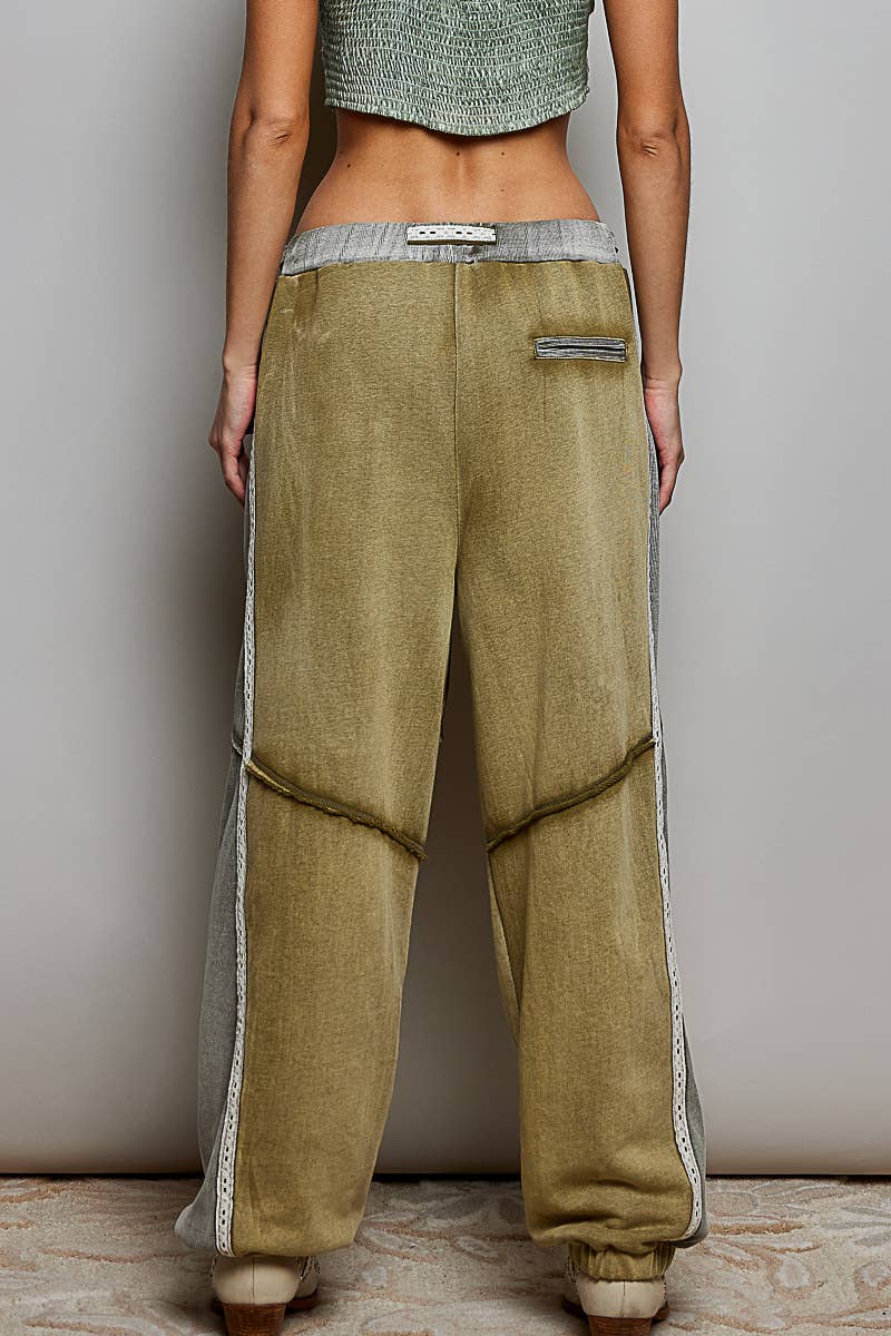 Vintage Washing Jogger Pants
