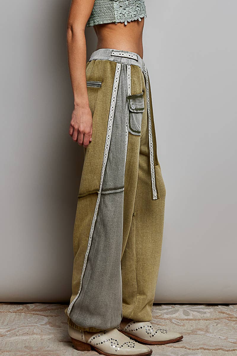 Vintage Washing Jogger Pants