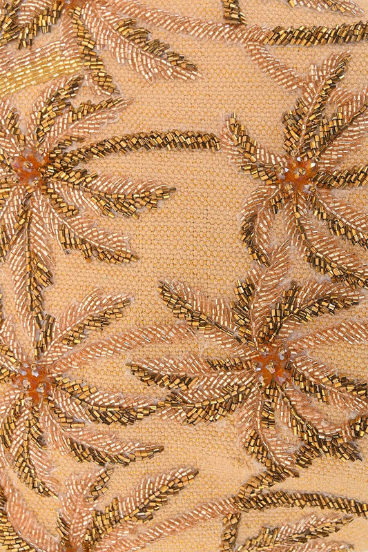 Palm Dunes Embellished Mini Tote