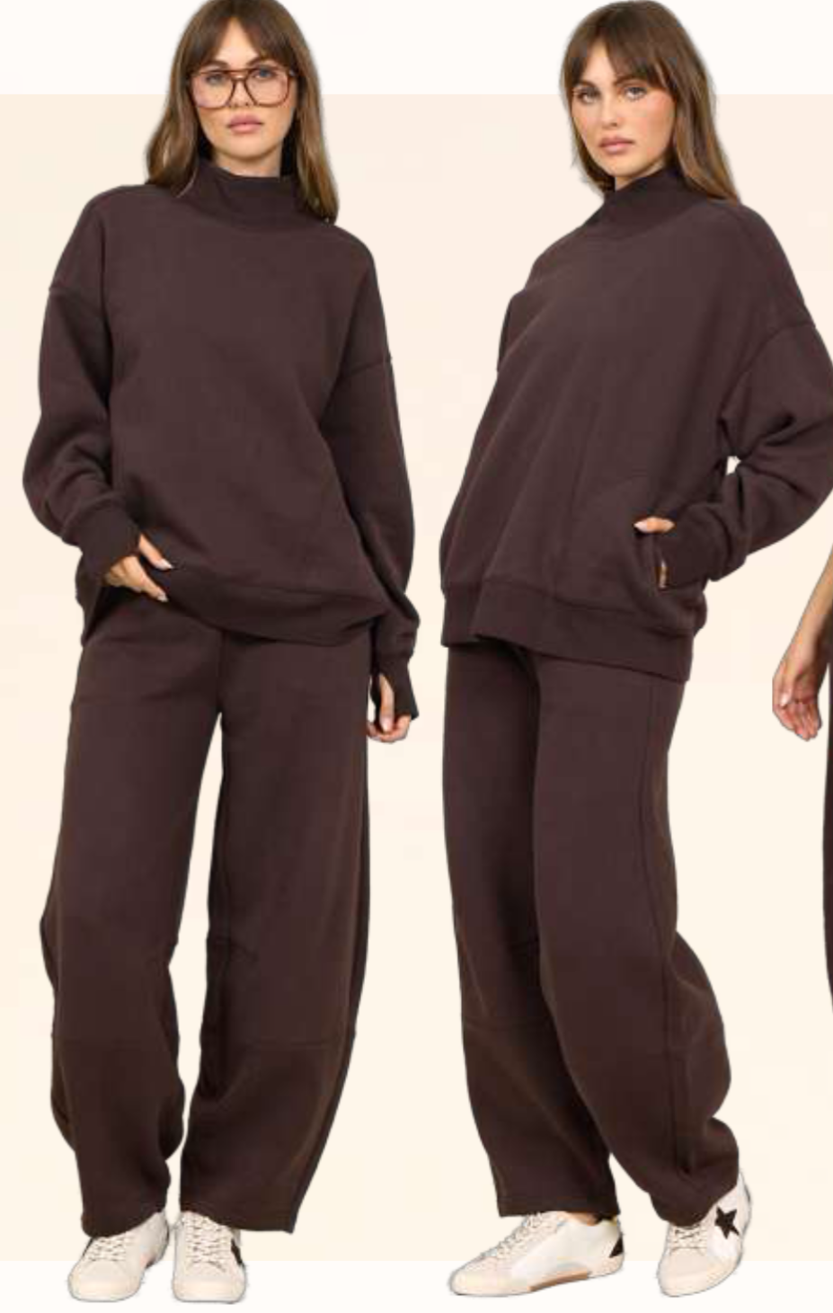 Soft Surf Barrel Jogger Brown