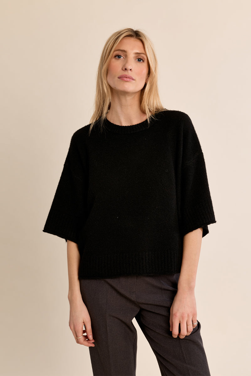 Crew Neck Sweater Black