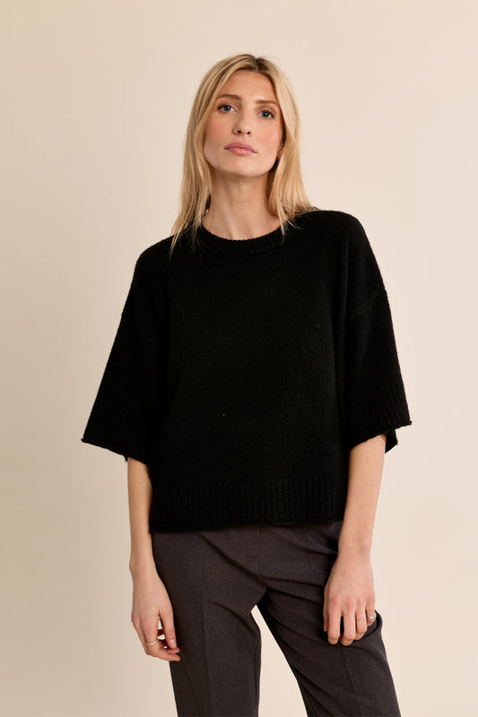 Crew Neck Sweater Black