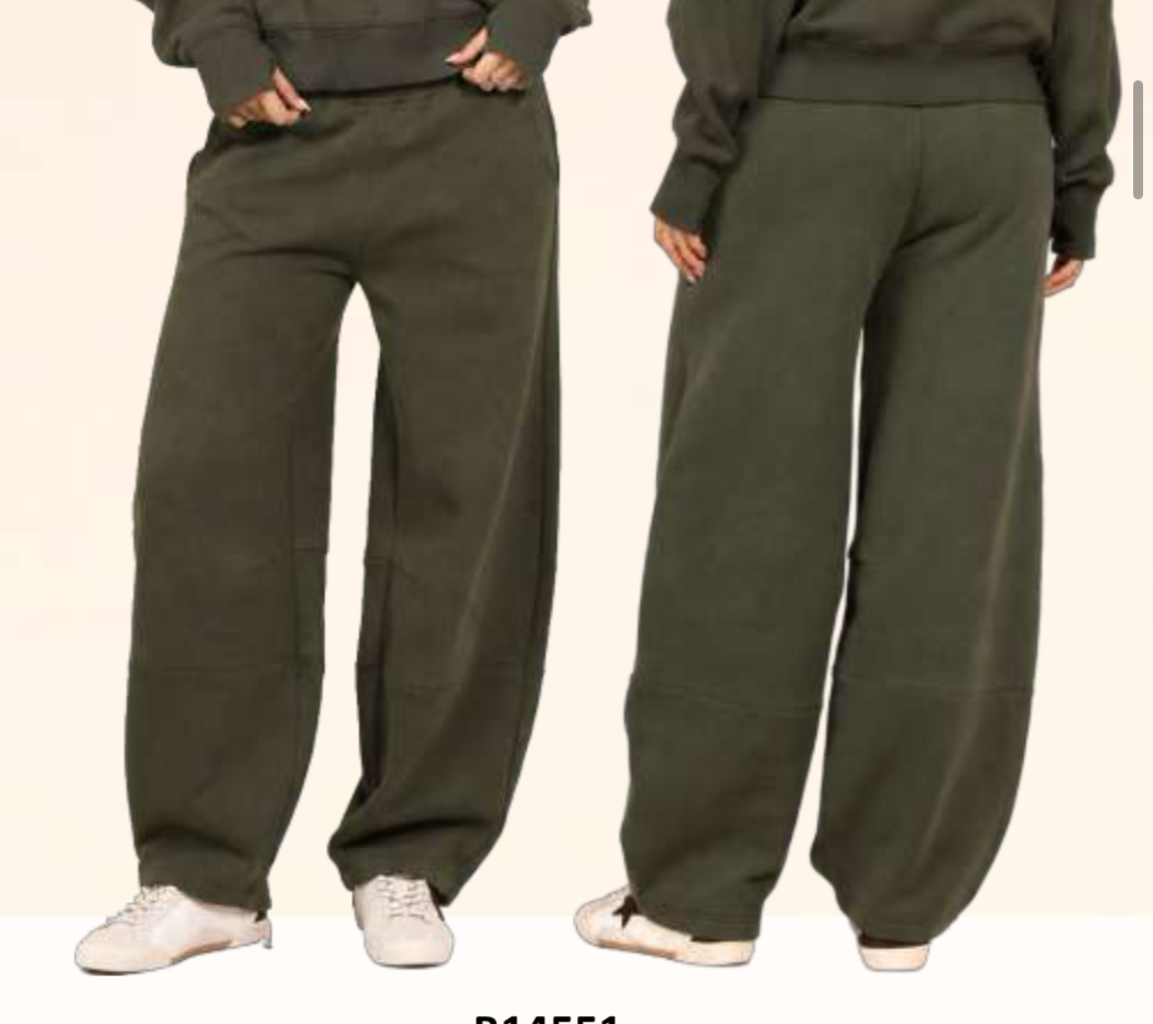 Soft Surf Barrel Jogger Olive