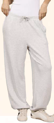 Butter Fleece Jogger Vintage Grey