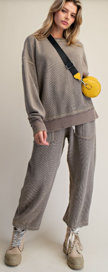 mineral washed top ash olive
