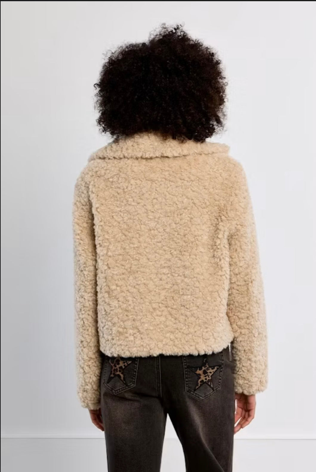 Teddy Open Jacket