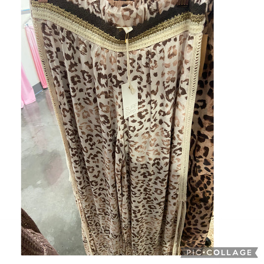Cheetah beach pants