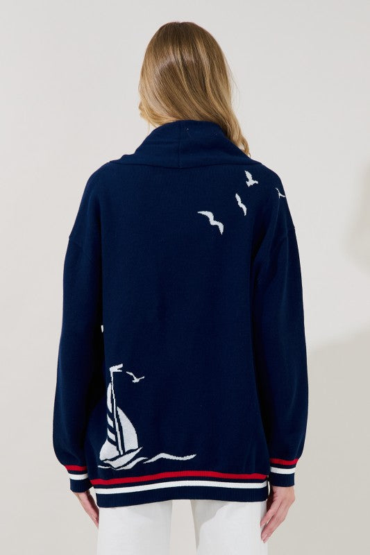 Sea cardigan Navy