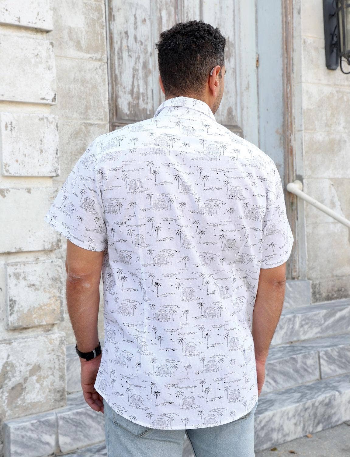 Bayou Cottage Organic Cotton Men's Button Down Shirt