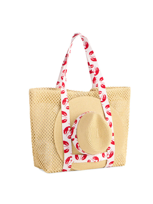 claudia tote lobster