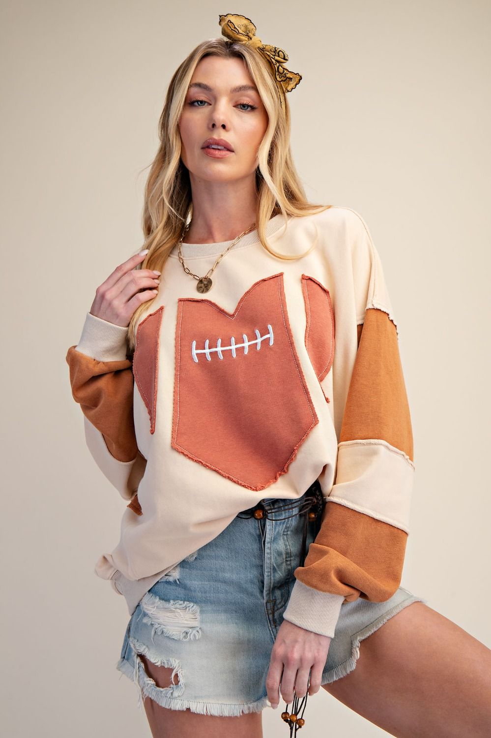 game day patch pullover