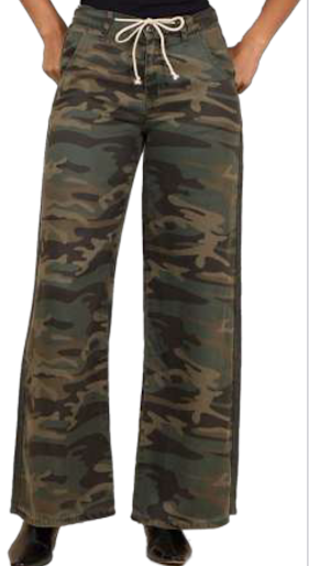 Camo Tencil wide leg